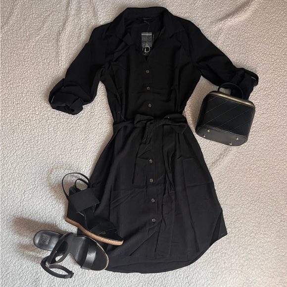 (NWT) Fred David - Shirt Dress - Picture 2 of 11